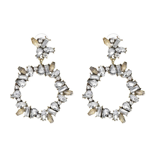 JULIA Crystal Statement Earrings - LILYANI LONDON - Earrings