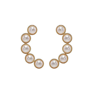 LUMI Gold and Pearl Studs
